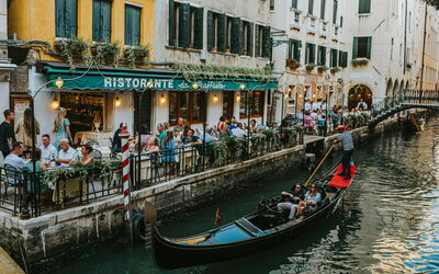 Manger à Venise