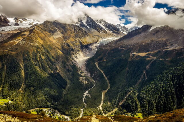 Chamonix, décor