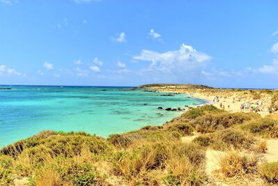 Plage de Sarakiniko, paysage