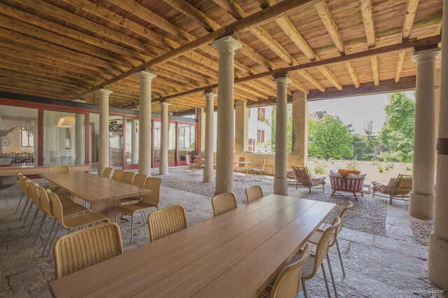Villa Jasmine, portique
