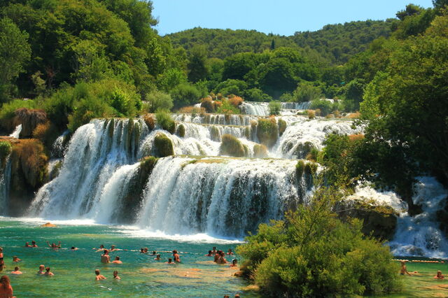 Chute d'eau de Skradinski Buk