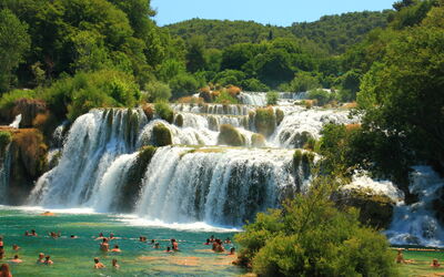 Chute d'eau de Skradinski Buk