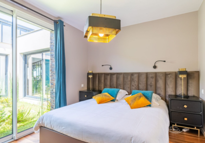 Indigo-vue Mer, chambre