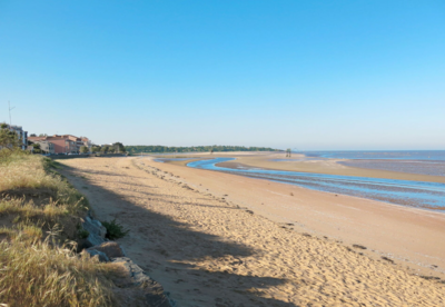 Indigo-vue Mer, plage