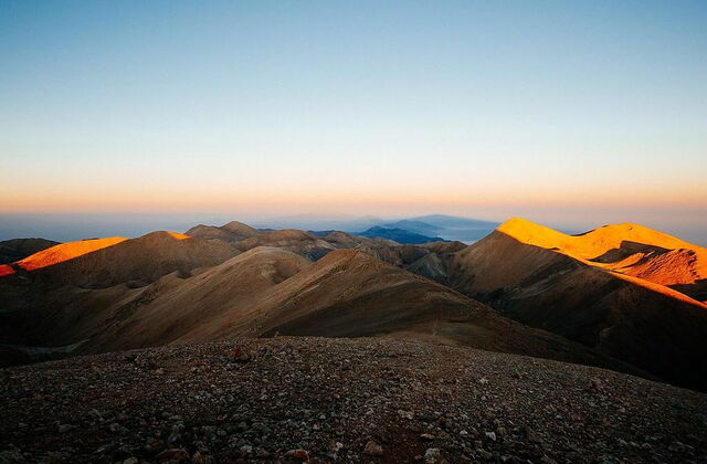 montagnes blanches