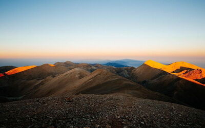 montagnes blanches