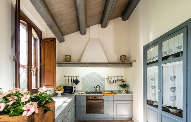 Villa del Sirio, cuisine