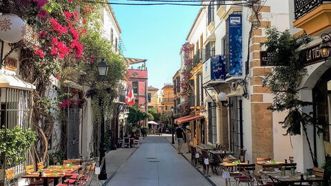 Une rue à Marbella