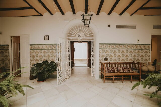 Posada La Casa Del Pintor, Cour