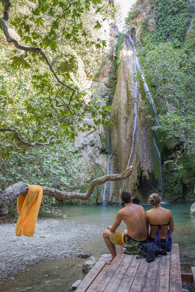 Gorges de Richtis, Cascade
