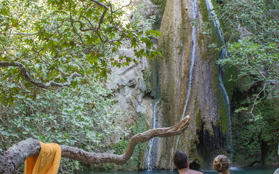 Gorges de Richtis, Cascade