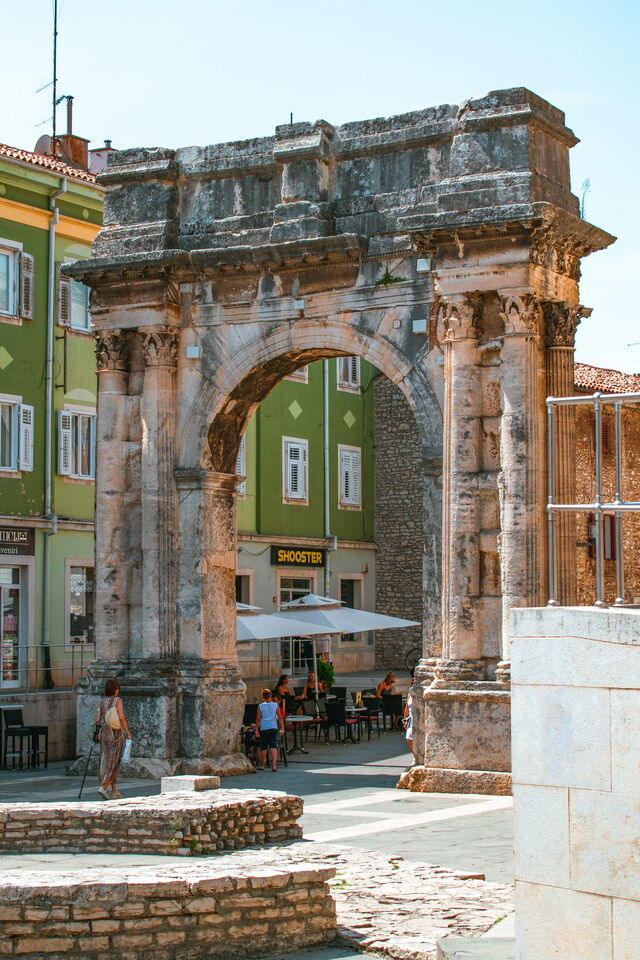 Centre historique, Pula