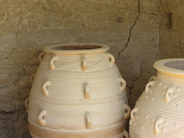 Jarres à Knossos
