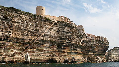 Escalier du roi d'Aragon, Corse