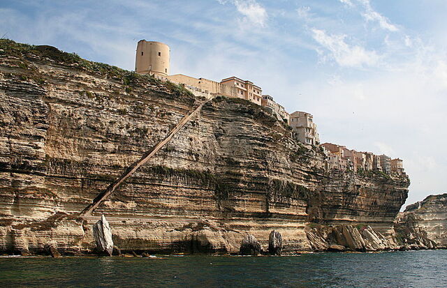 Escalier du roi d'Aragon, Corse
