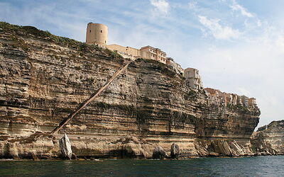 Escalier du roi d'Aragon, Corse