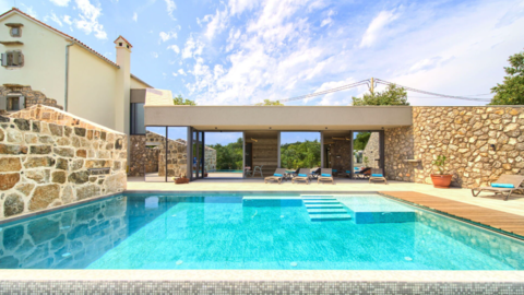 Piscine du domaine Jerini