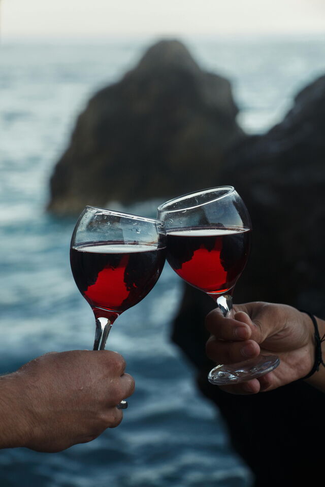 Le vin sur la côte