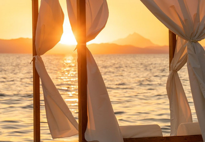 Kappa Resort, coucher de soleil