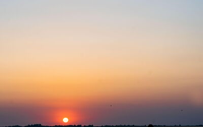 coucher de soleil-kayak