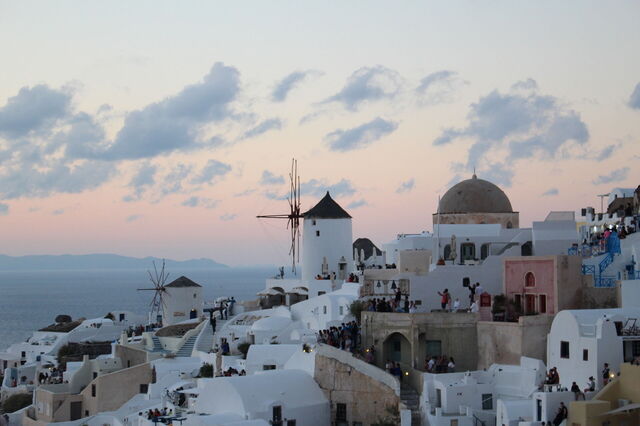 Ligne d'horizon Oia