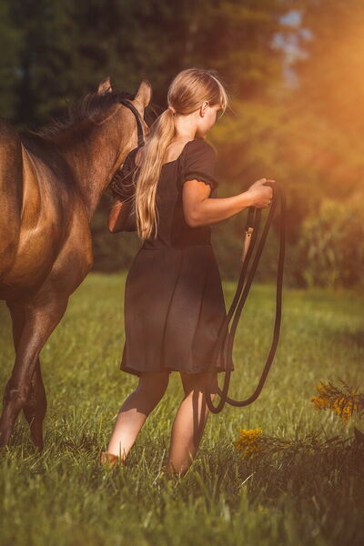 fille et cheval