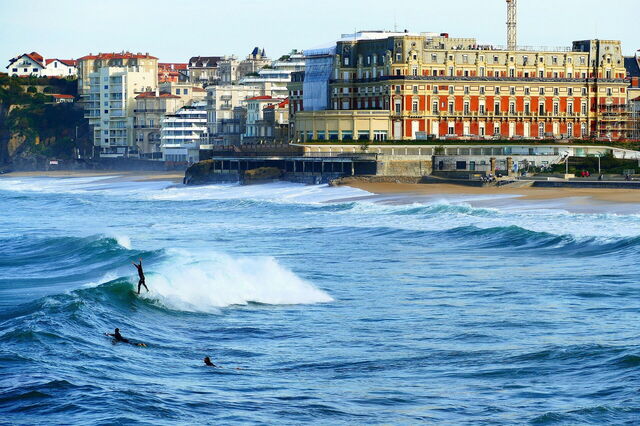 Surf à Grand Plage, Biarritz