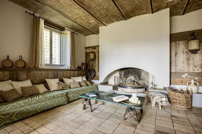 Villa Chiovada, salon