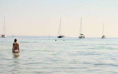 aller dans l'eau