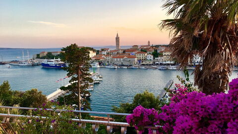 Vue sur Rab