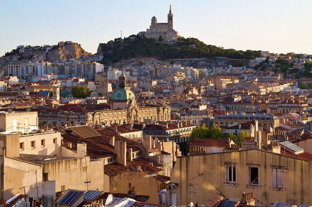 Vue sur Marseille