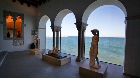 Vues du musée Maricel