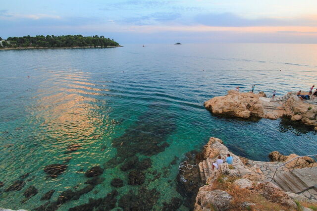 La mer à Rovinj