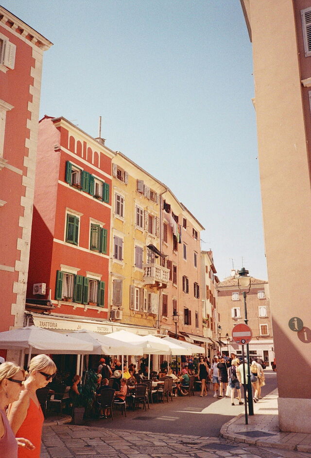 Une rue de Rovinj