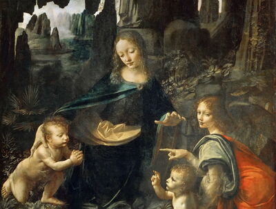 Vierge des Roches, da Vinci