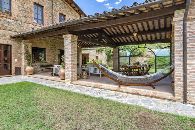 Retraite Aqua Bio, patio
