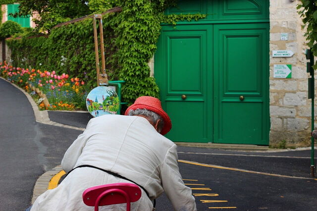 Peinture à Giverny