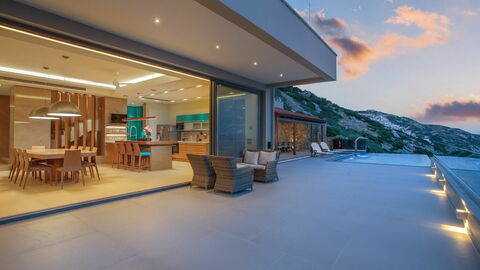 Villa de luxe Amfitriti, extérieur