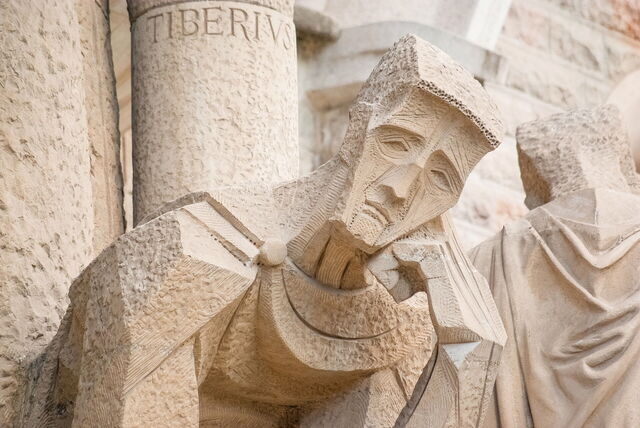Sculpture sur la façade