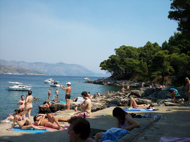 Plage de Lokrum