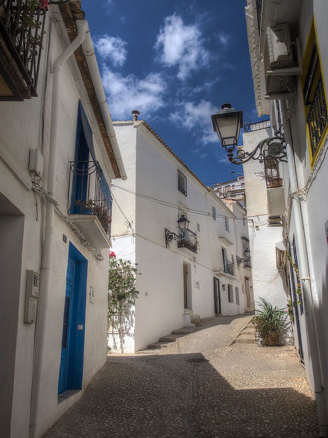 Les rues d'Altea
