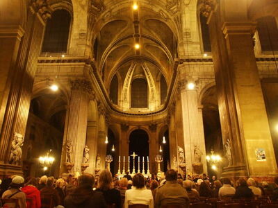 concert dans une église