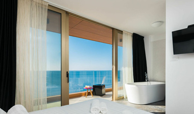 Une chambre à la Villa Gloss