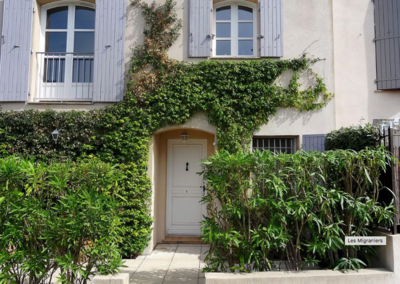 Les Migraniers, façade