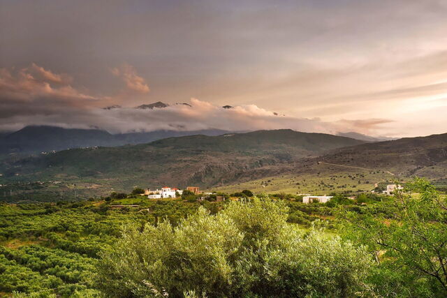 Montagnes en Crète