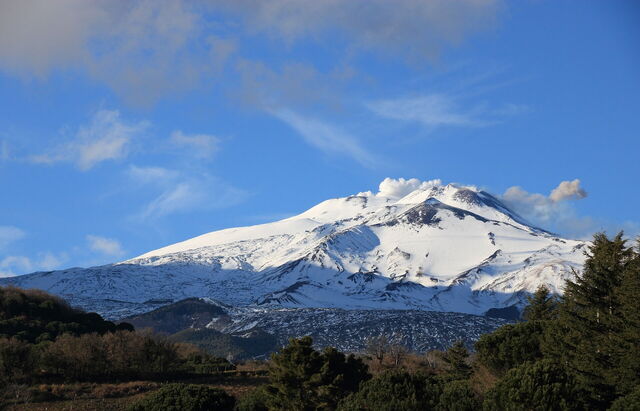neige en sicile