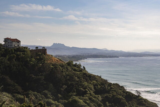 Vues côtières autour de Biarritz