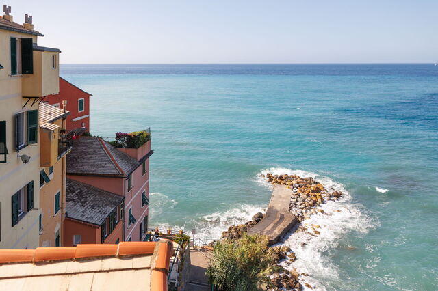 Sori, vue sur la mer