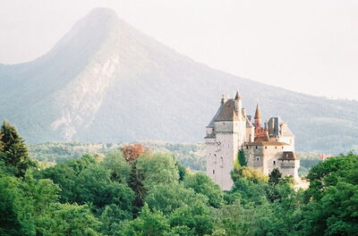 Château de Menthon-Saint-Bernard, vue