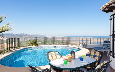 Stella: L'Eau, Ciel, Meubles, Table, Plante, Piscine, La Nature, Bleu Azur, Chaise, Mobilier De Jardin
